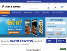 Tablet Screenshot of printinnewyork.com